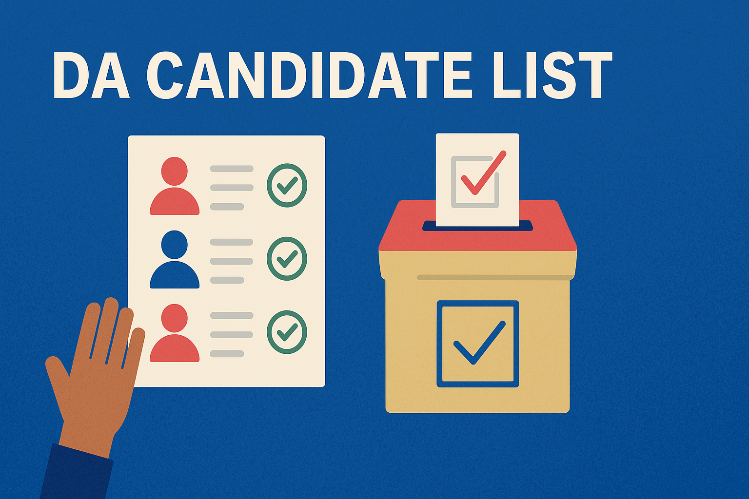 DA Candidate List 2025: Key Names and What It Means for South Africa