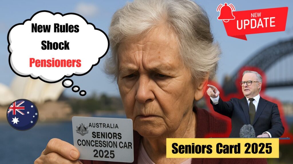 Australia Confirms 2025 Seniors Concession Card Rule