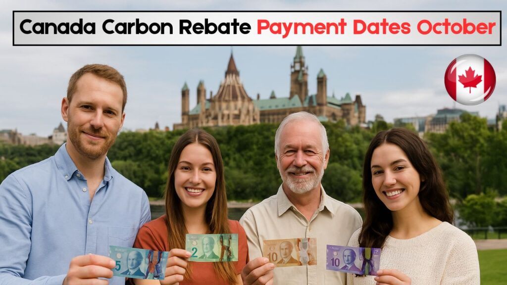 Canada Carbon Rebate October 2025