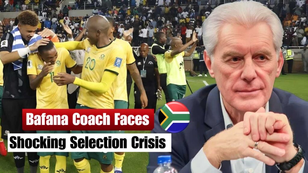 Crisis for Bafana Bafana