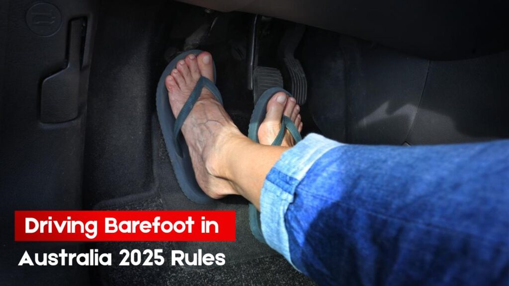 Driving Barefoot or in Sandals