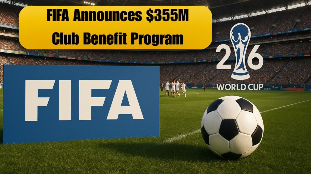 FIFA Announces Record $355 Million