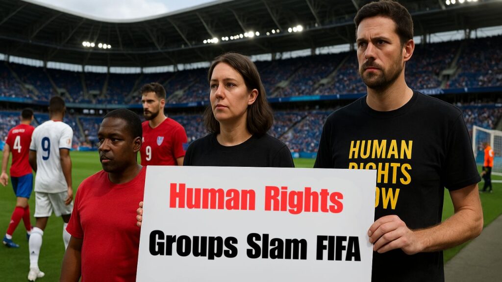 Human Rights Groups Blast FIFA