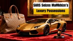 MaMkhize Faces Major Loss as SARS Puts Her Lamborghini, Paintings and Designer Bags to Be Auctioned