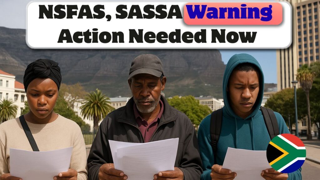 NSFAS and SASSA Beneficiaries: