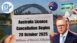 Australia to Enforce New Licence Cancellation Rule on 20 October 2025 – What Millions of Drivers Must do to Avoid Losing their Licence
