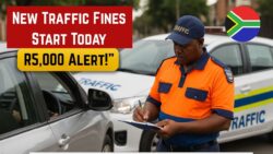 South Africa’s New Traffic Rules Take Effect Today; Instant Fines Up to R5,000 — What Drivers Must Know
