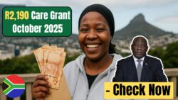 R2,190 Care Grant Live in October 2025 – How Recipients Check Approval and Pay Dates