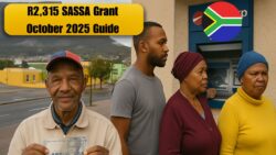 October 2025 SASSA R2,315 Payout Province by Province Calendar – How beneficiaries confirm deposits