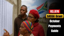 SASSA Pays R3,070 in October See the Approved List – How Individuals Confirm and Province Schedule