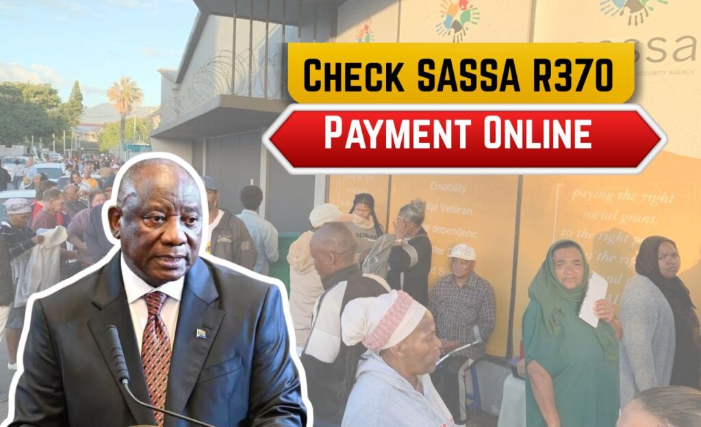 R370 SRD Online Payment
