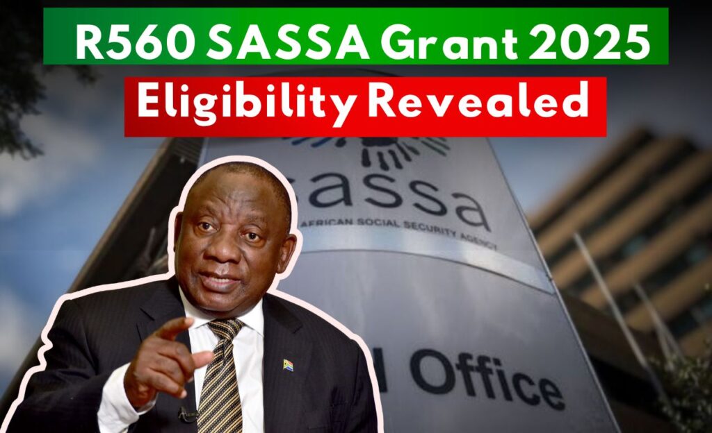R560 SASSA Grant 2025 Provinces Wise