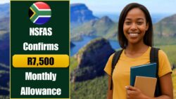 R7,500 Monthly Allowance Confirmed for Some Courses — NSFAS Explains Eligibility for 2025