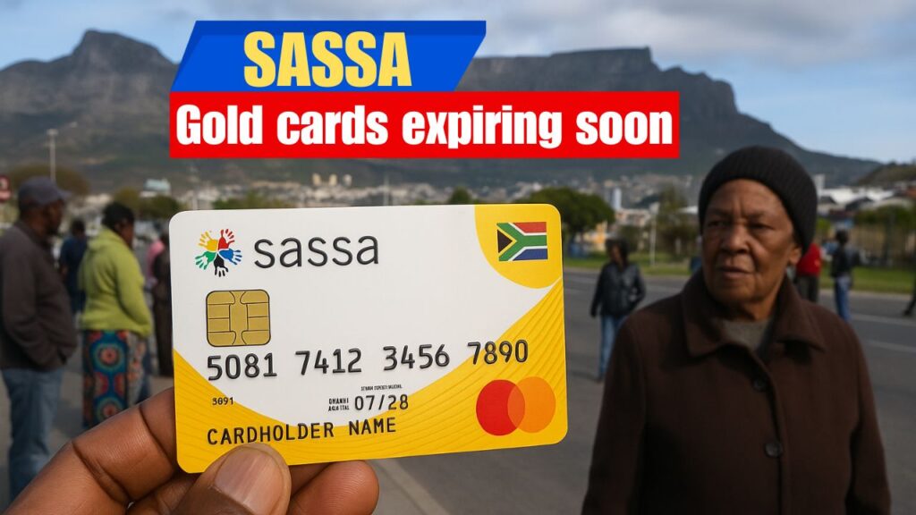 SASSA Gold Cards Expire Soon