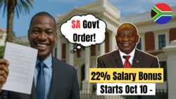 South Africa Implements 22% Salary Bonus for Employees from 10 October 2025 – Eligible Recipients & Pay Calendar