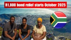 South Africa Bond Relief 2025 R1,800 Per Month Starts in October – Who Qualifies, documents to prepare and how recipients can apply