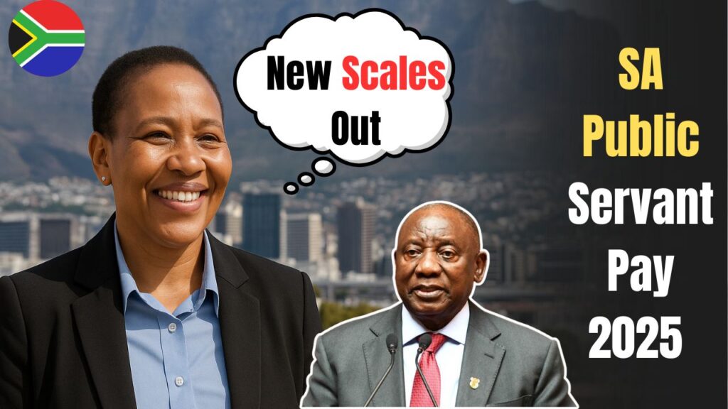 South Africa Public Servant Pay Scales 2025
