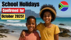 South Africa’s October 2025 School Holiday Dates New Calendar – Department Releases Final Dates