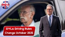 DVLA Confirms Over 62 Plus Licence Rules Effective October 2025 – Renewal Windows For Health Declarations, Eyesight Standards
