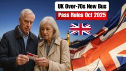 UK Confirms New Rules for Over 70s Bus Pass from October 2025 – Renewals, Validity & Travel Restrictions